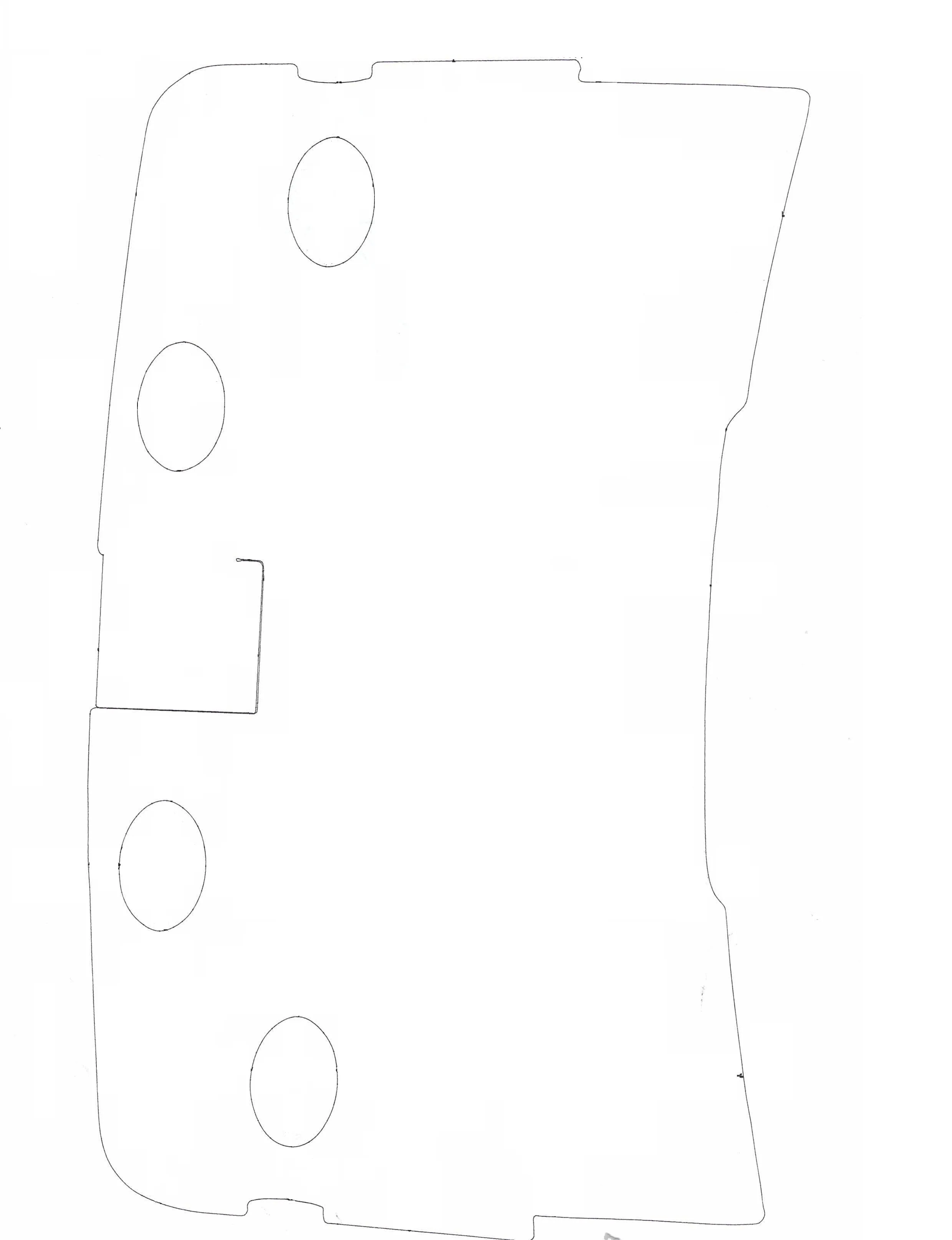 2005-2008 Formula 330 SS SWIM PLATFORM Snap in Boat Carpet