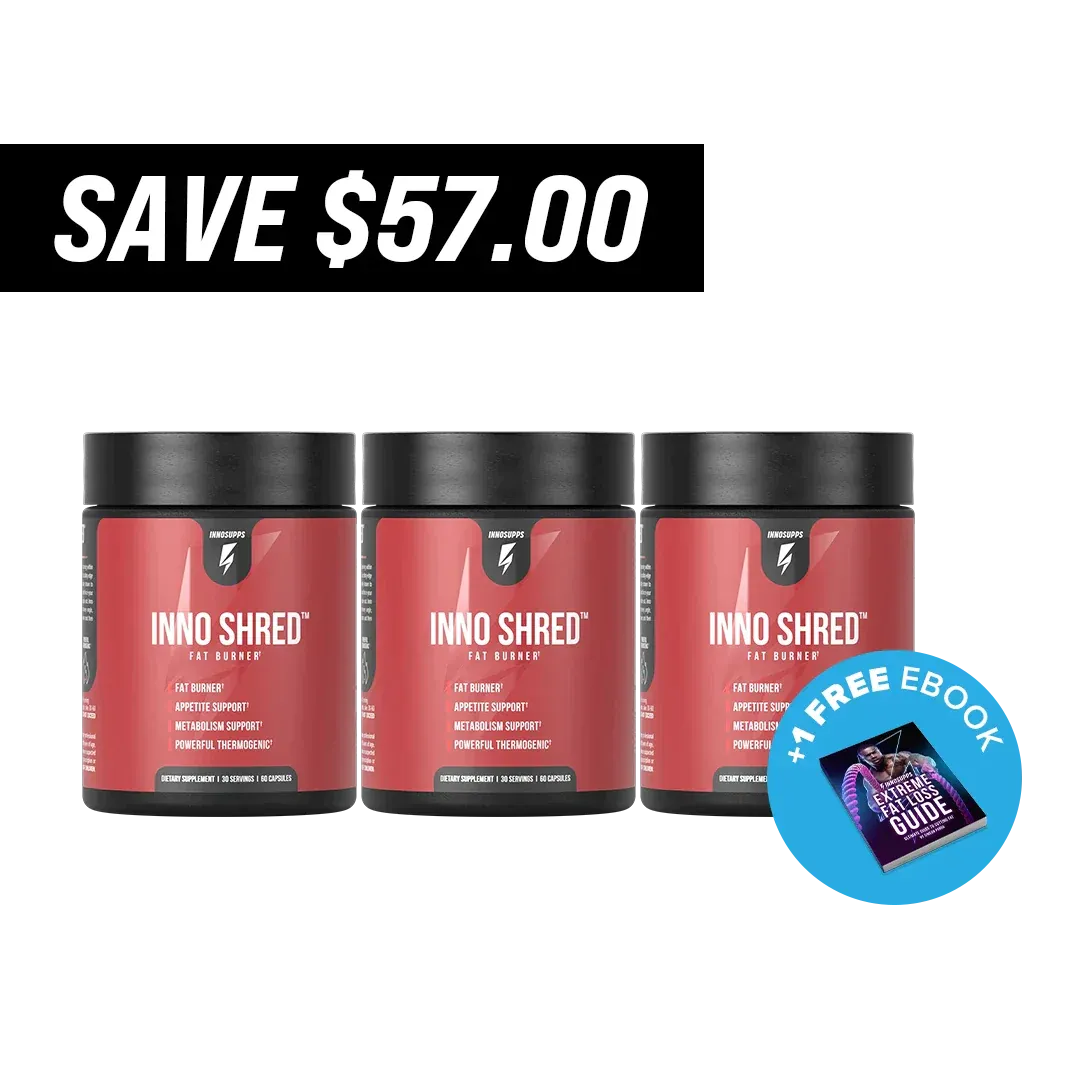 3 Bottles of Inno Shred   1 FREE Item AU