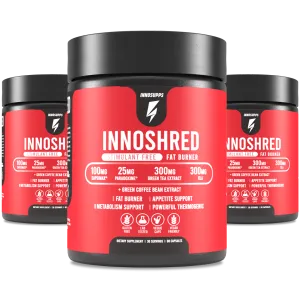 3 Bottles of Inno Shred - Stimulant Free