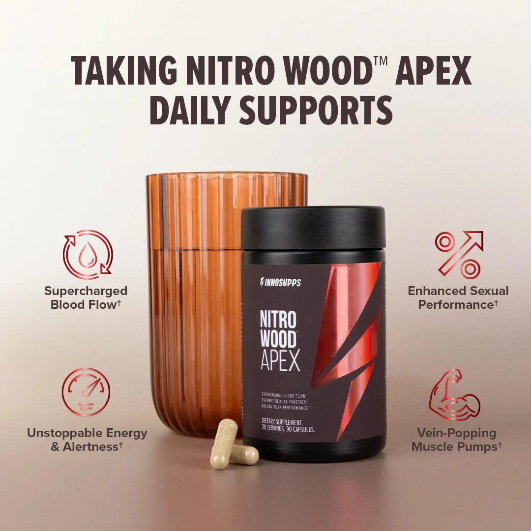 3 Bottles of Nitro Wood™ Apex   1 Free