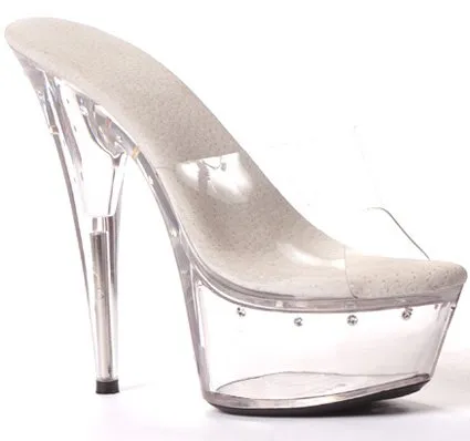 6" Rhinestones Platform (ES609-Harmony Final Sale)