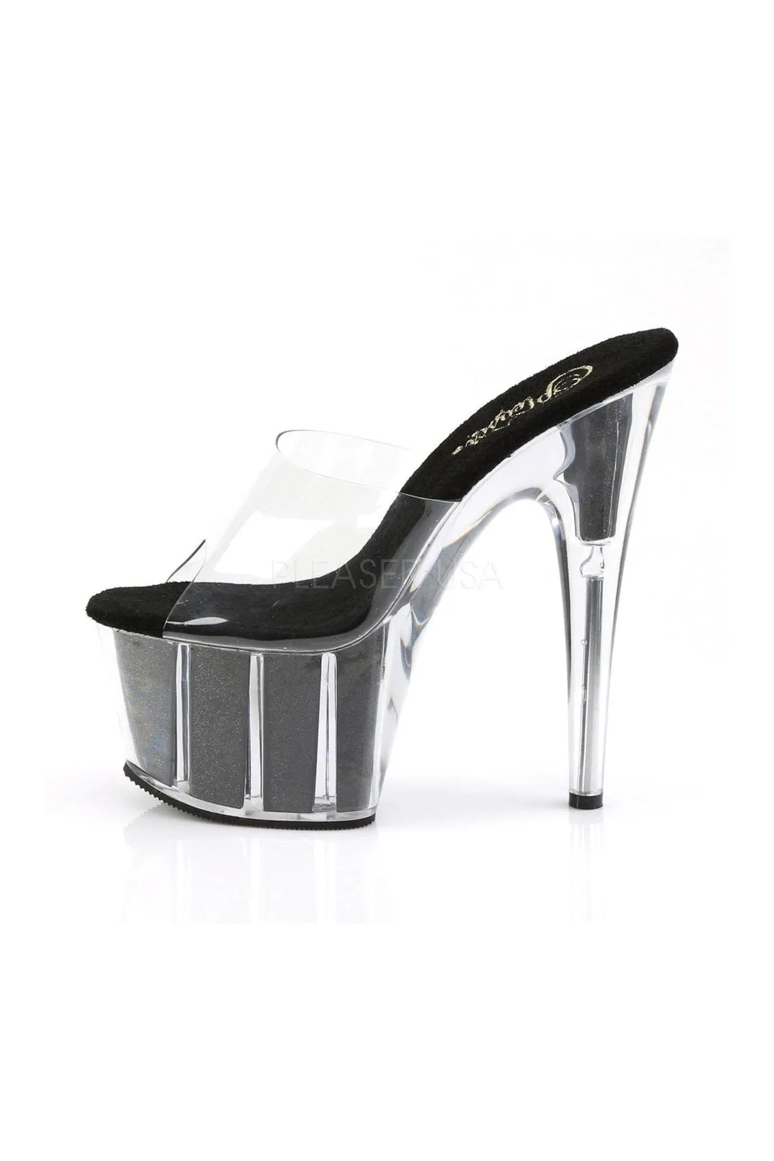 ADORE-701G Platform Slide  | Black Vinyl