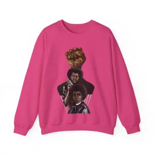 Afro Power: Crewneck Sweatshirt - Unisex Heavy Blend
