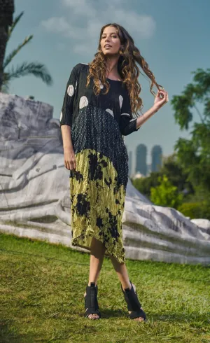 Alembika Mix Galliano Relaxed Dress