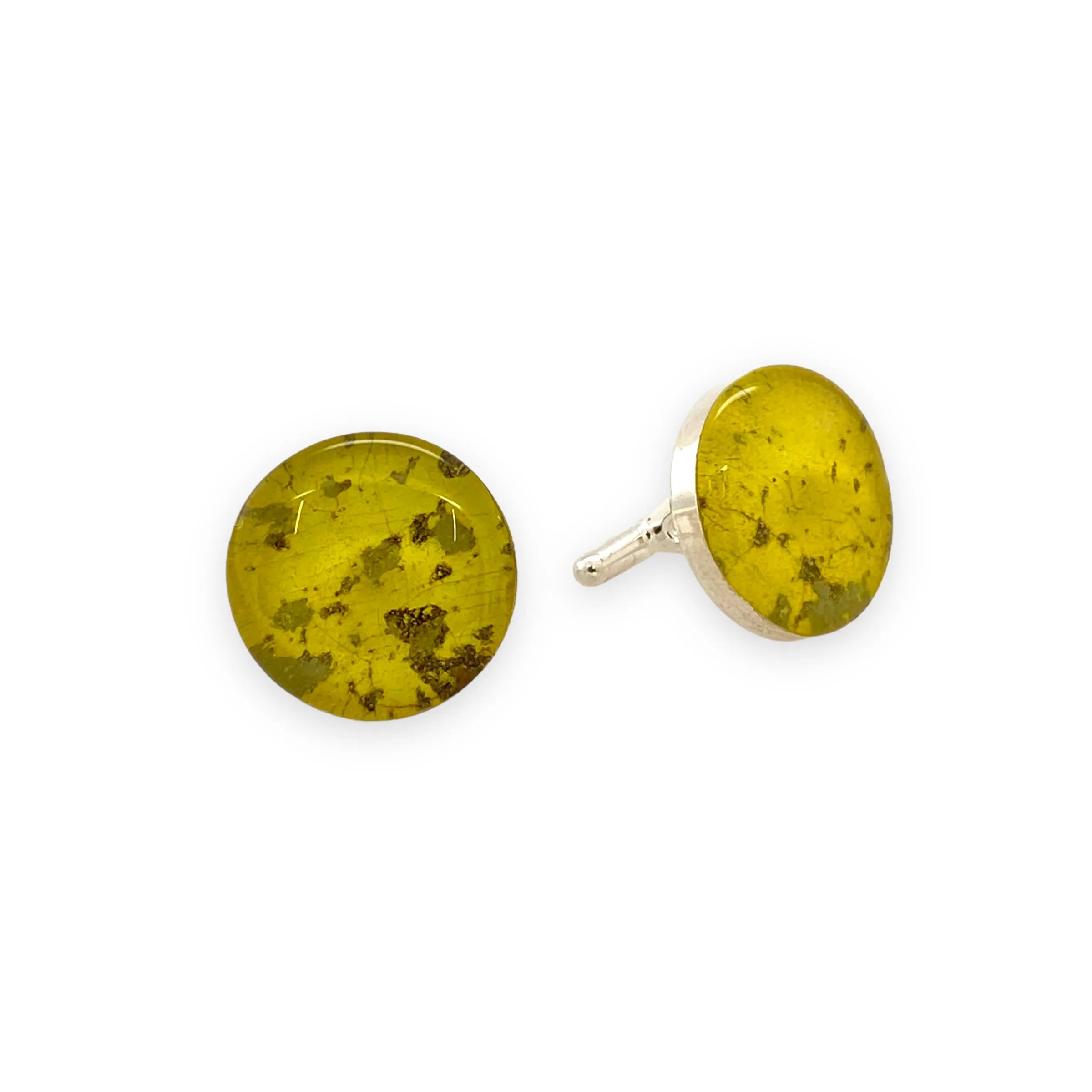 Antonio Cuff Links | Silver | Round