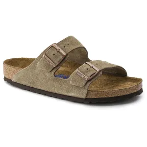 Arizona Taupe Suede Leather