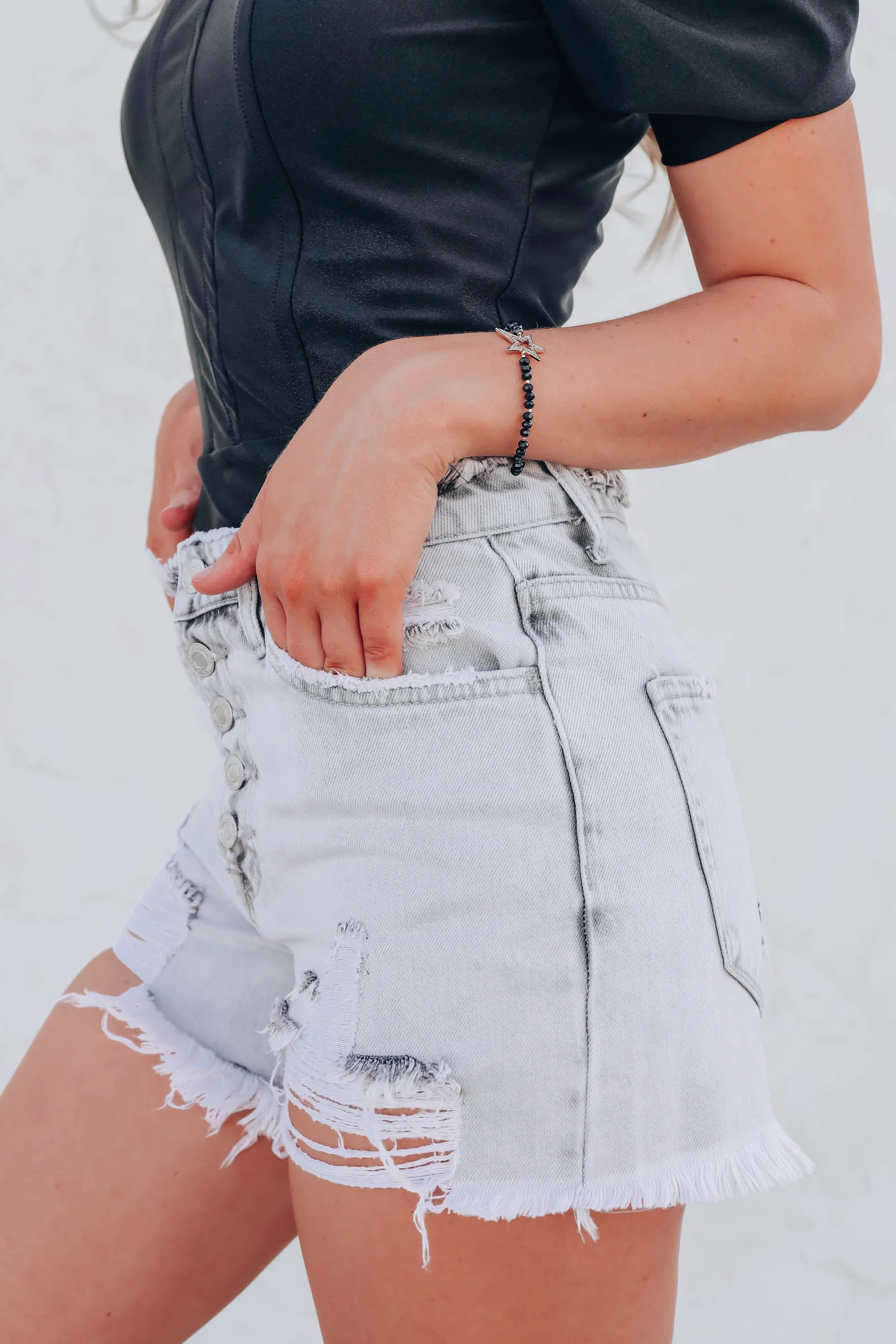 Asher Denim Shorts
