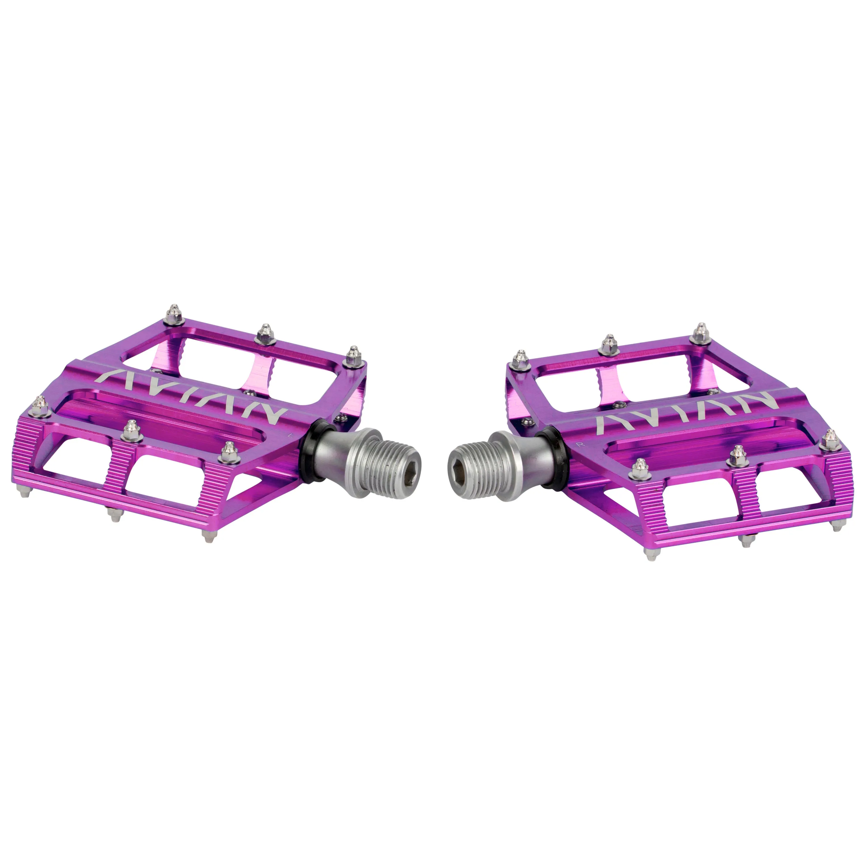 Avian Pariah Alloy BMX Platform Pedals-Purple