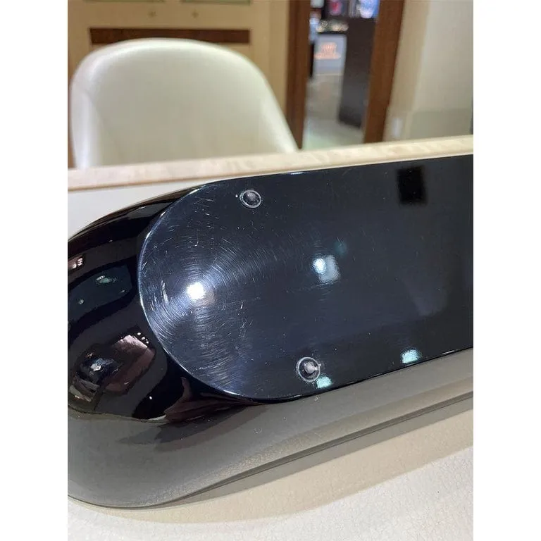 Baccarat Crystal Darkside Plate Platform