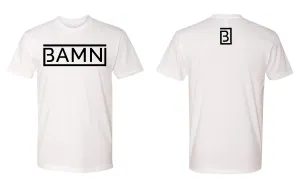 BAMN White Crew Neck T-Shirt
