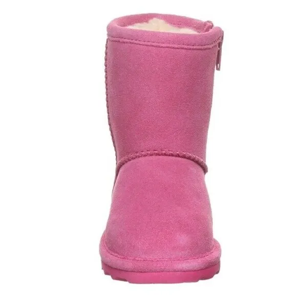 Bearpaw Zip Boot Elle Toddler Zipper Party Pink Girls 8‎ New