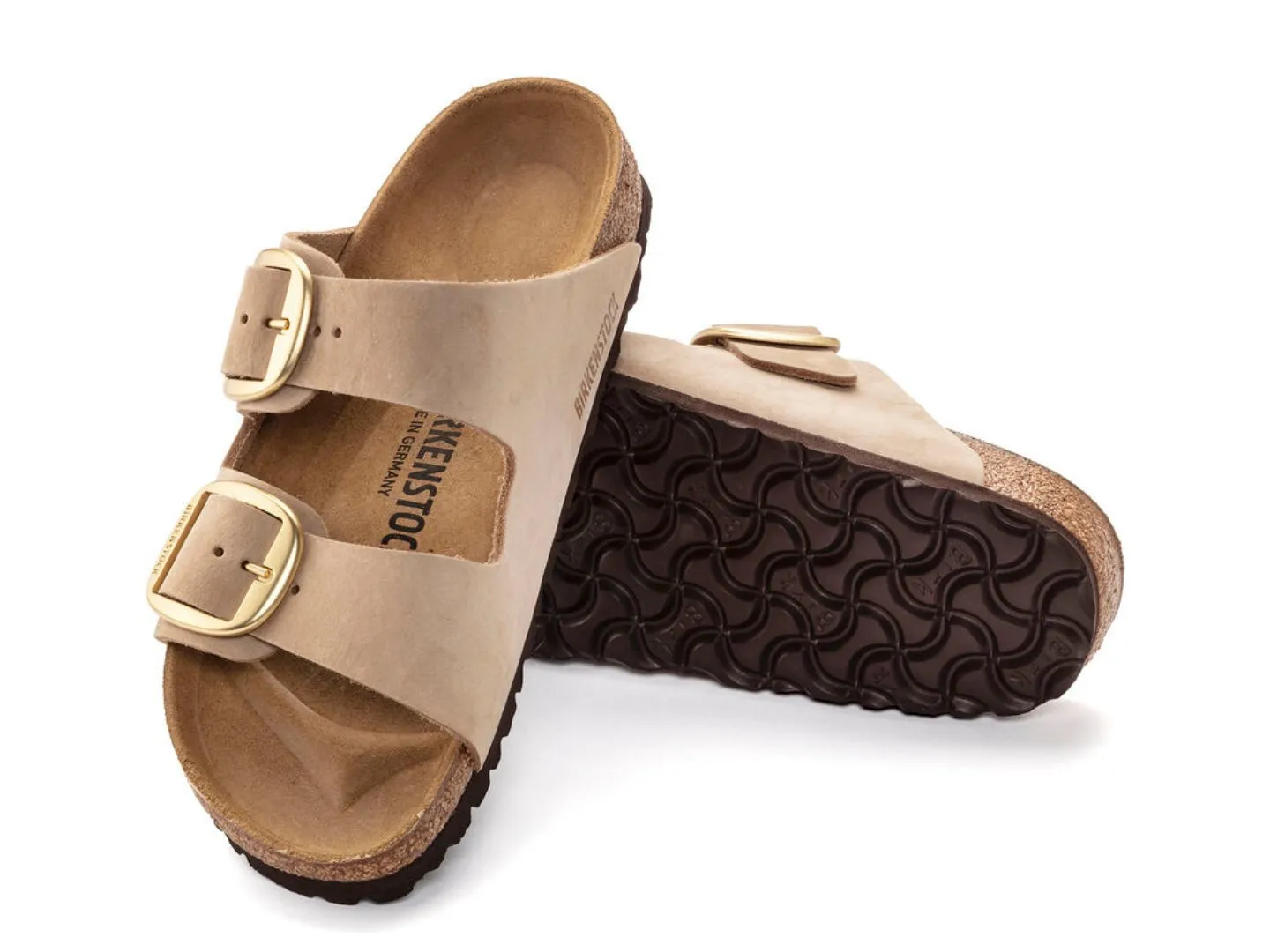 Birkenstock: Arizona Big Buckle in Sandcastle