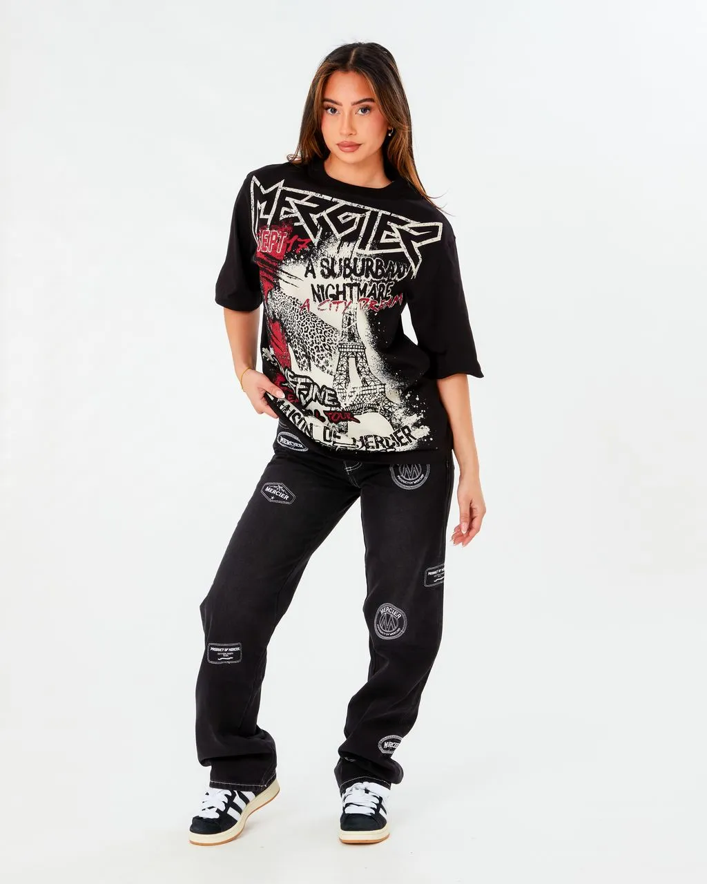 Black Relaxed Mercier Tour Tshirt