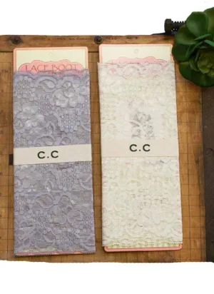 Boot Cuffs - Western Lace