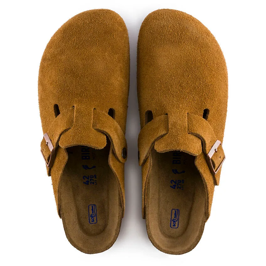 Boston Suede Leather - Soft Footbed - Regular Fit