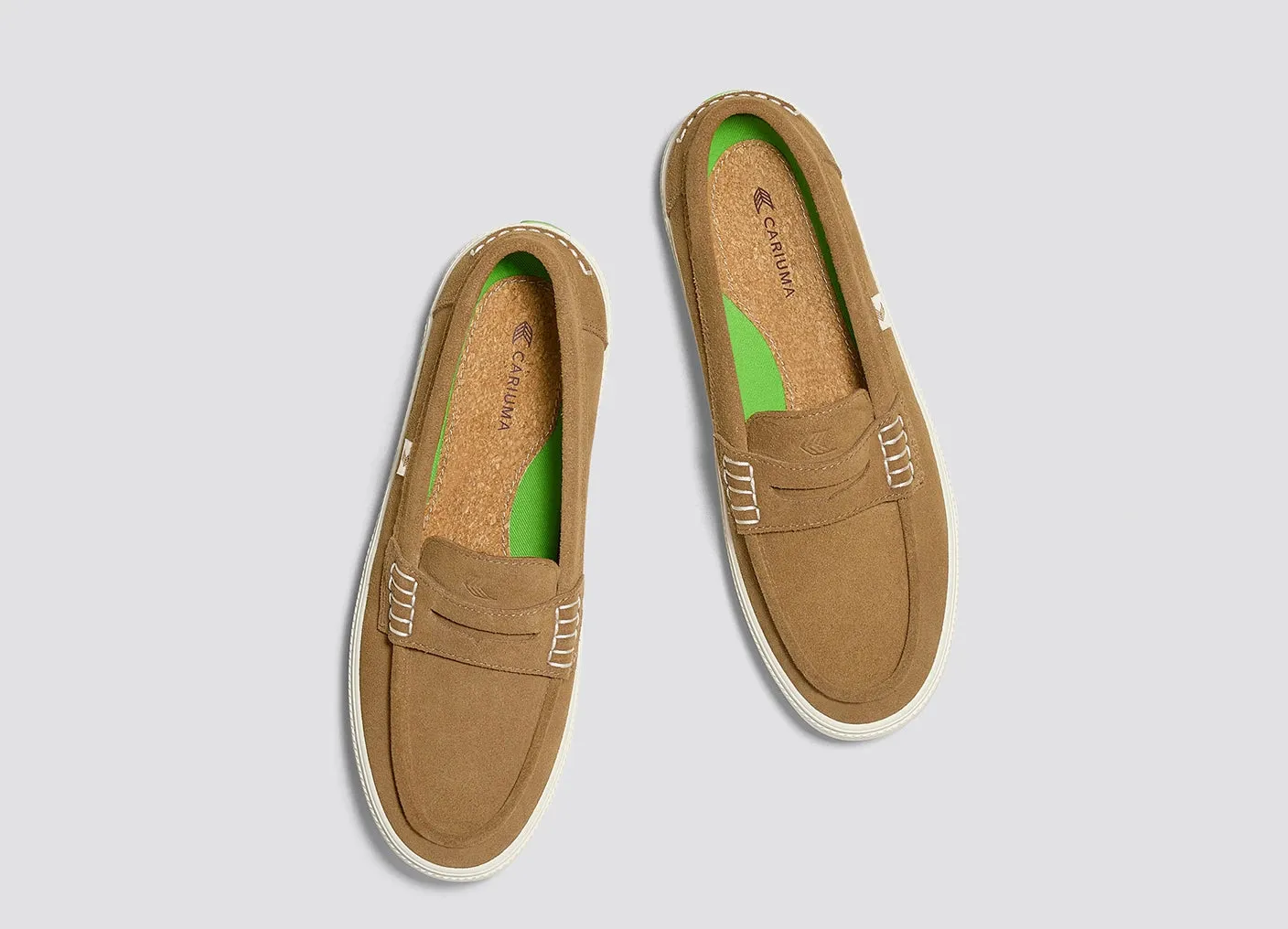 CAJU Loafer Camel Suede Men
