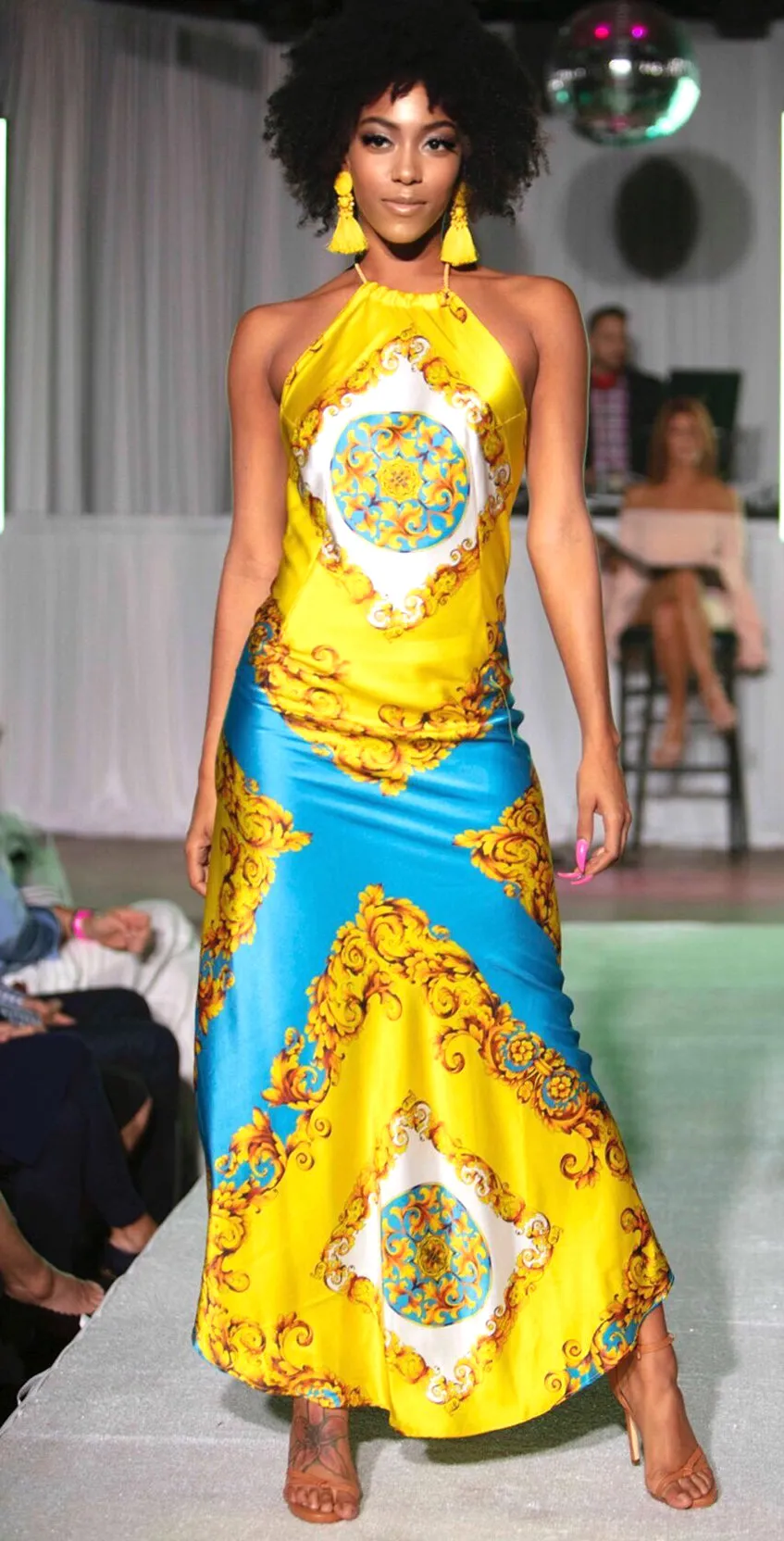 Capri- Blue and Yellow