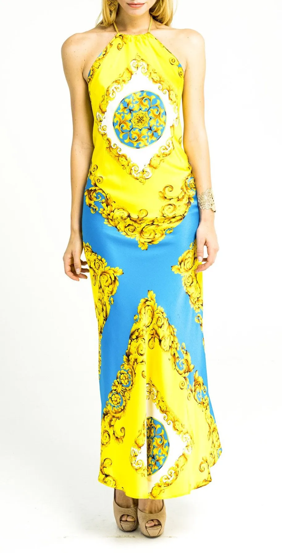 Capri- Blue and Yellow