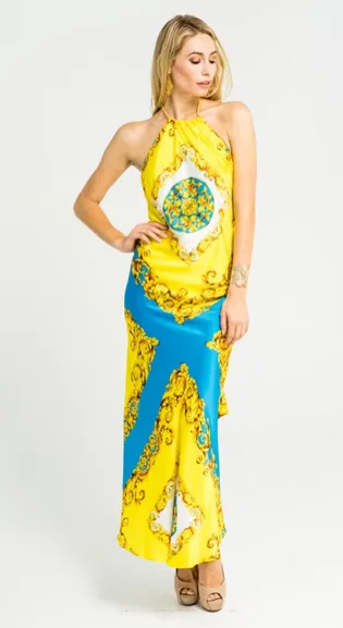 Capri- Blue and Yellow