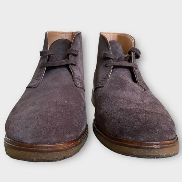 Clarks Mens Clarkdale DBT Chukka Boot US 11 Dark Brown Suede Desert Boot Shoe