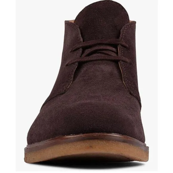 Clarks Mens Clarkdale DBT Chukka Boot US 11 Dark Brown Suede Desert Boot Shoe