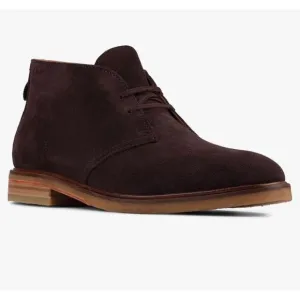 Clarks Mens Clarkdale DBT Chukka Boot US 11 Dark Brown Suede Desert Boot Shoe