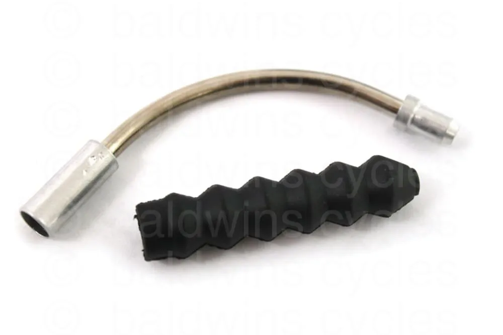 Clarks Noodle Guide Pipe & Boot - 90 Deg (carded)