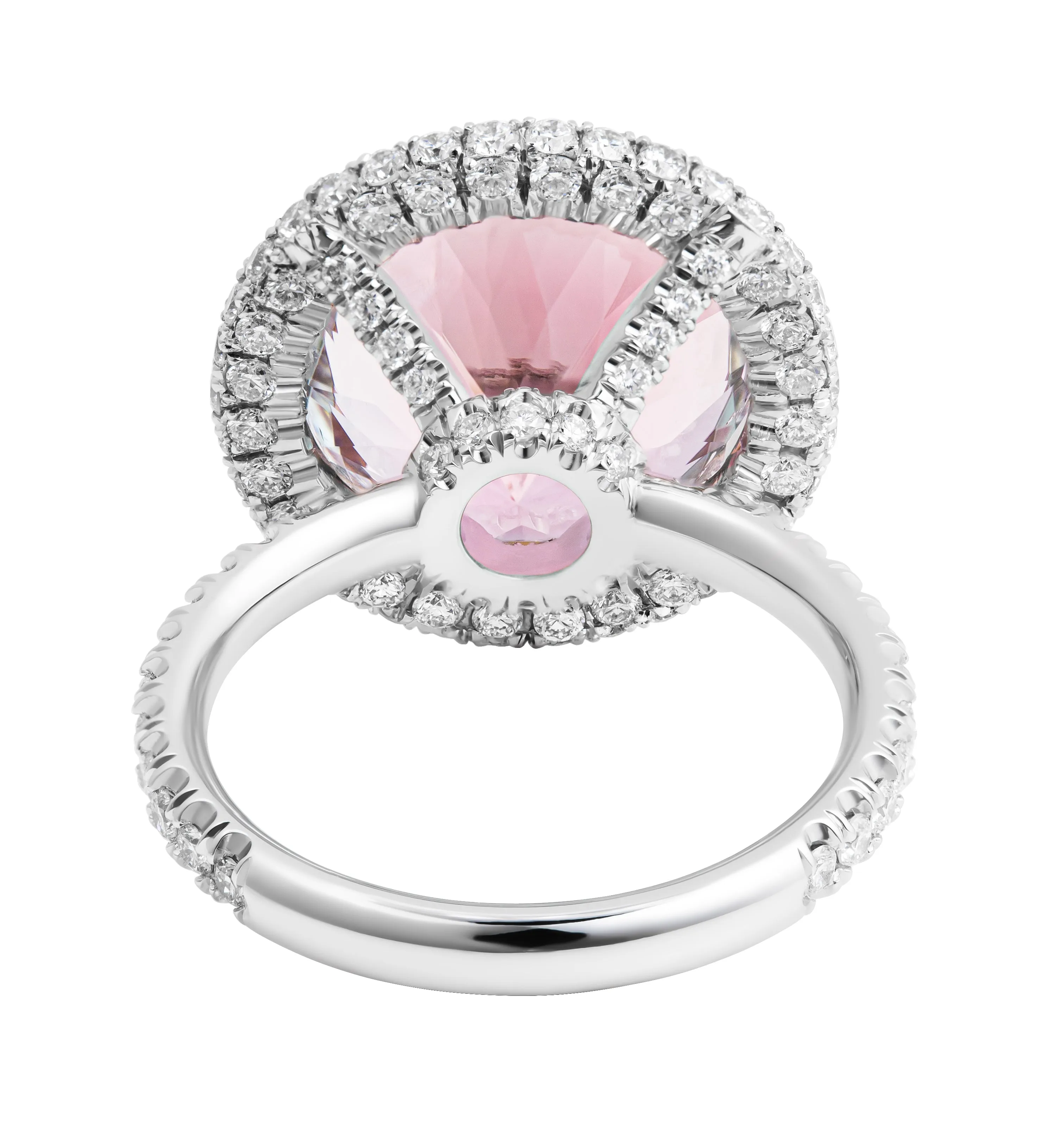 Cocktail Ring with Bi Color Tourmaline