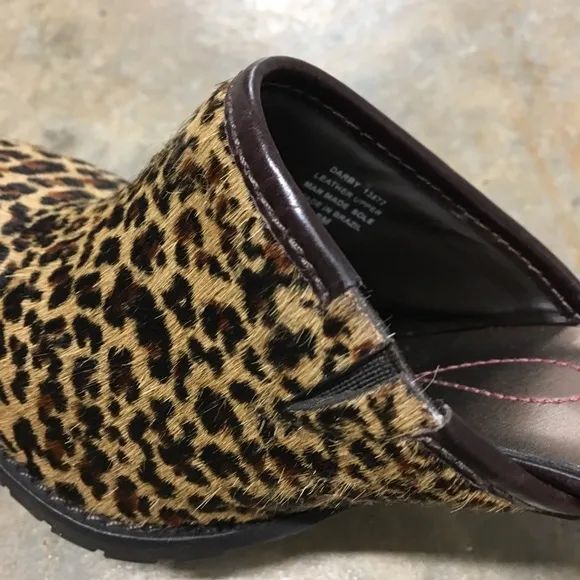 Coconuts Matisse Animal Print Mules With Heels-SZ8