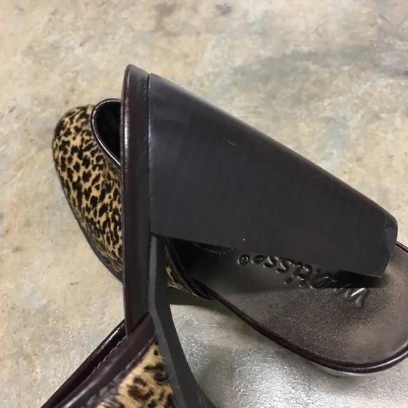 Coconuts Matisse Animal Print Mules With Heels-SZ8
