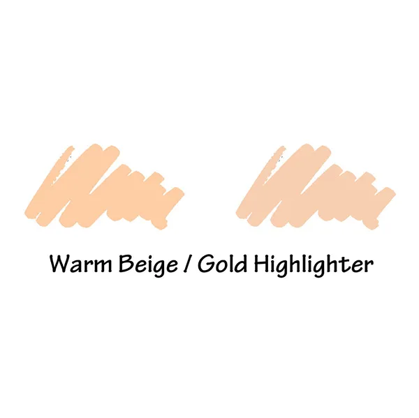 Concealer and Highlighter Duo - Warm Tone
