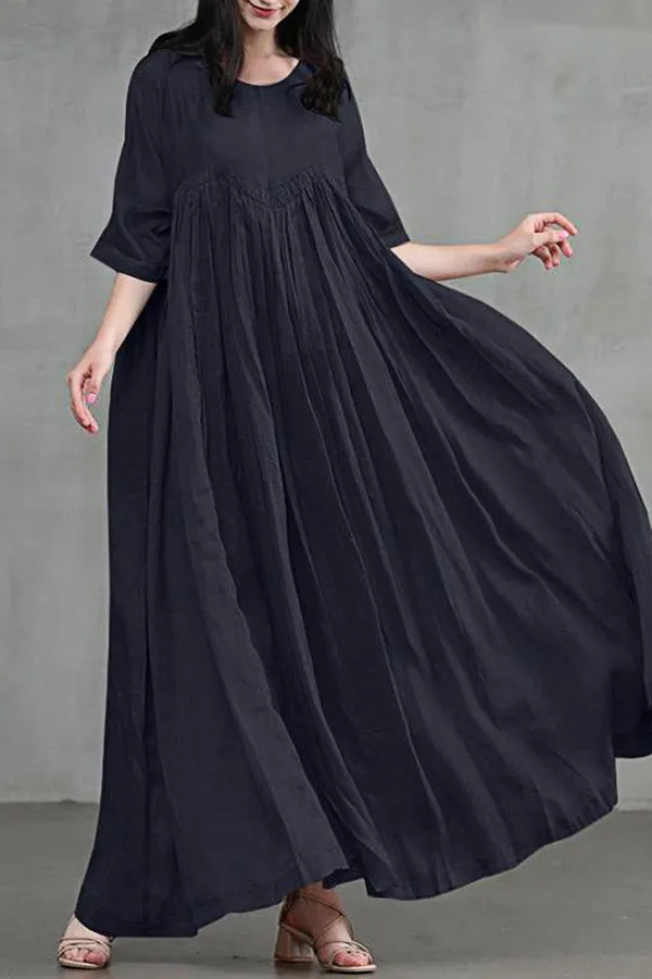 Cotton Cozy Maxi Dress