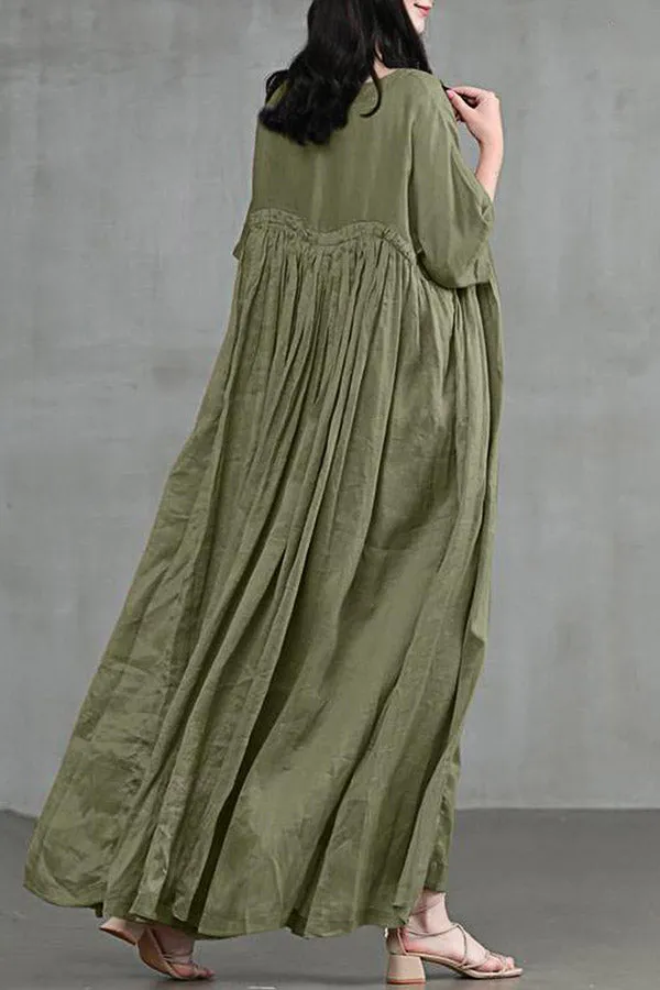 Cotton Cozy Maxi Dress