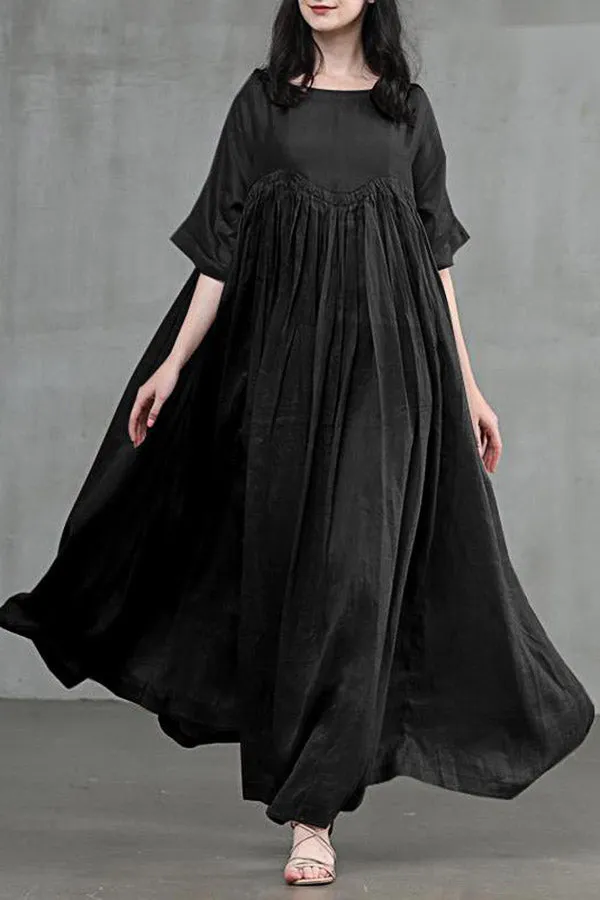 Cotton Cozy Maxi Dress