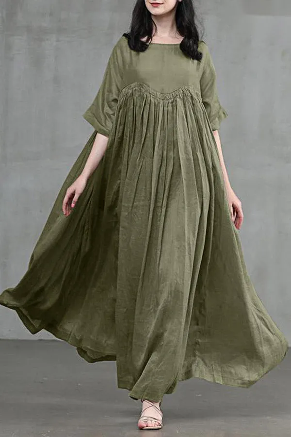 Cotton Cozy Maxi Dress