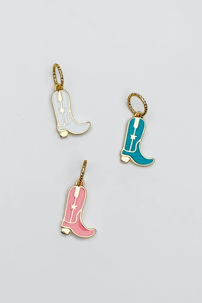 Country Star Boot Charm