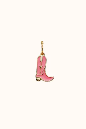 Country Star Boot Charm