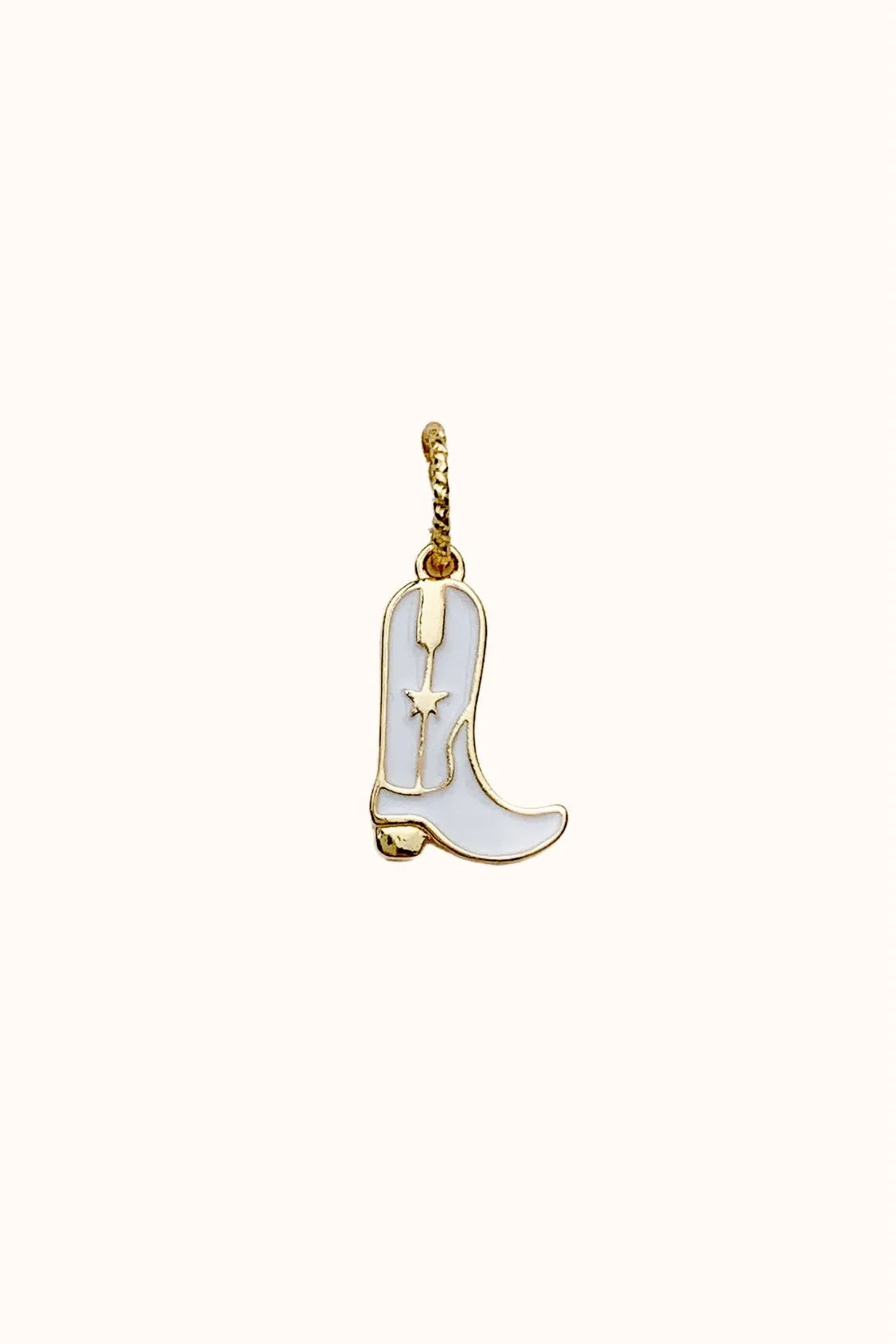 Country Star Boot Charm