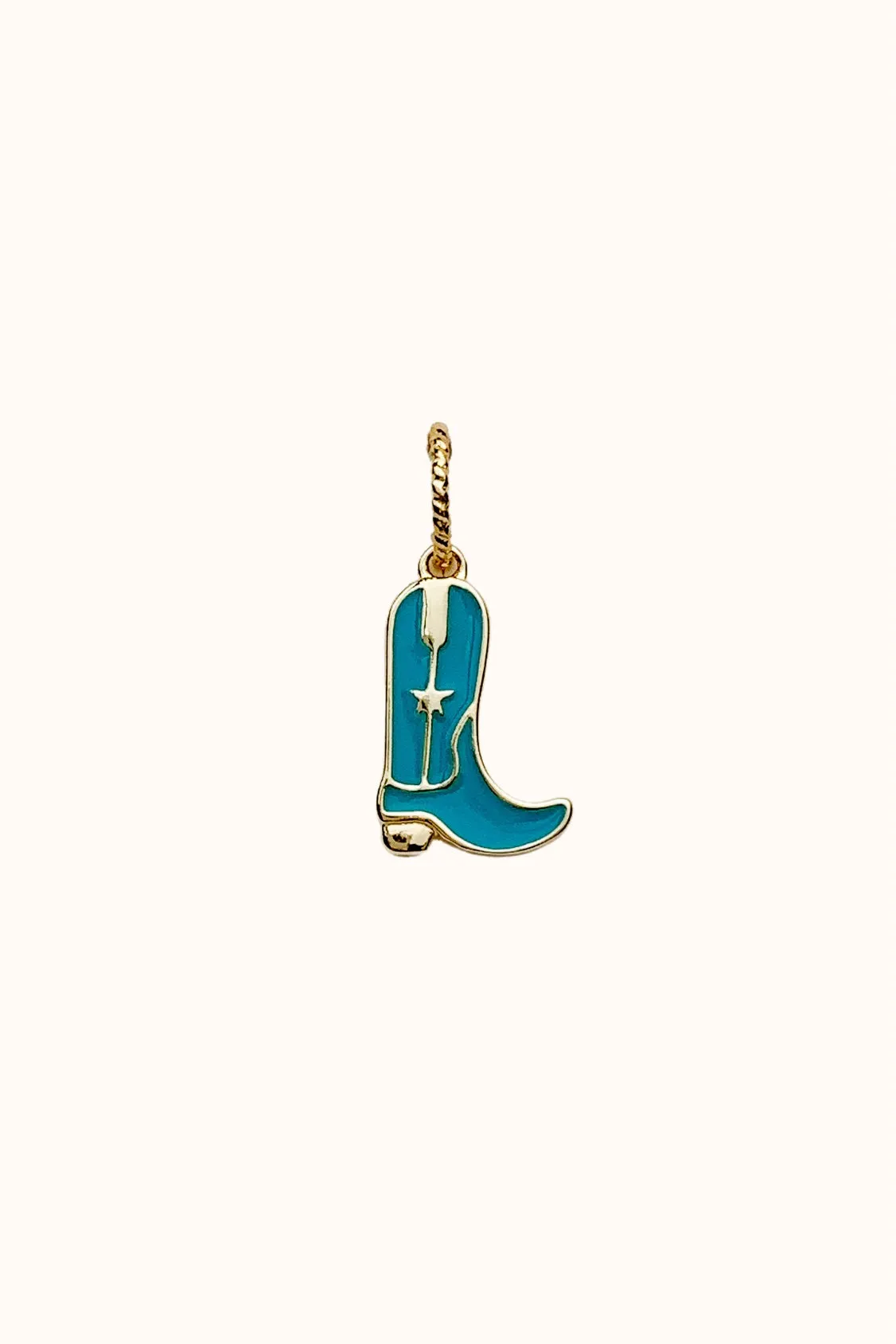 Country Star Boot Charm