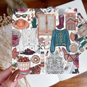 Cozy Aesthetic Micro Print