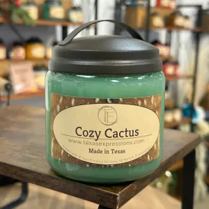 Cozy Cactus Texas Expressions Candle 16 Oz