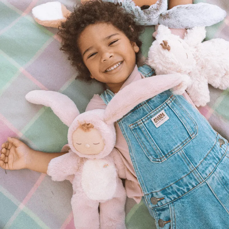 Cozy Dinkum Doll | Bunny Flopsy Rose by Olliella