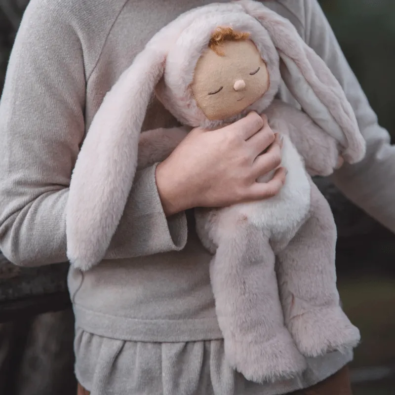 Cozy Dinkum Doll | Bunny Flopsy Rose by Olliella