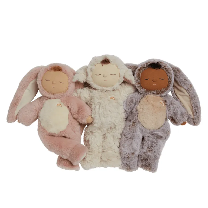Cozy Dinkum Doll | Bunny Flopsy Rose by Olliella