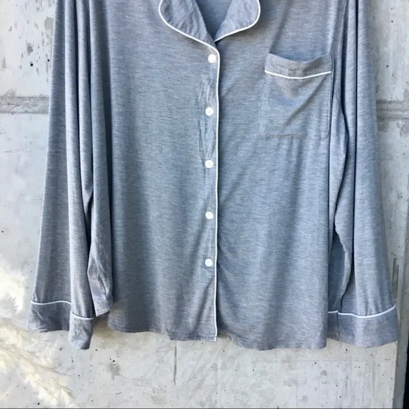 Cozy Earth Premium Bamboo Clothing Pajama Top L