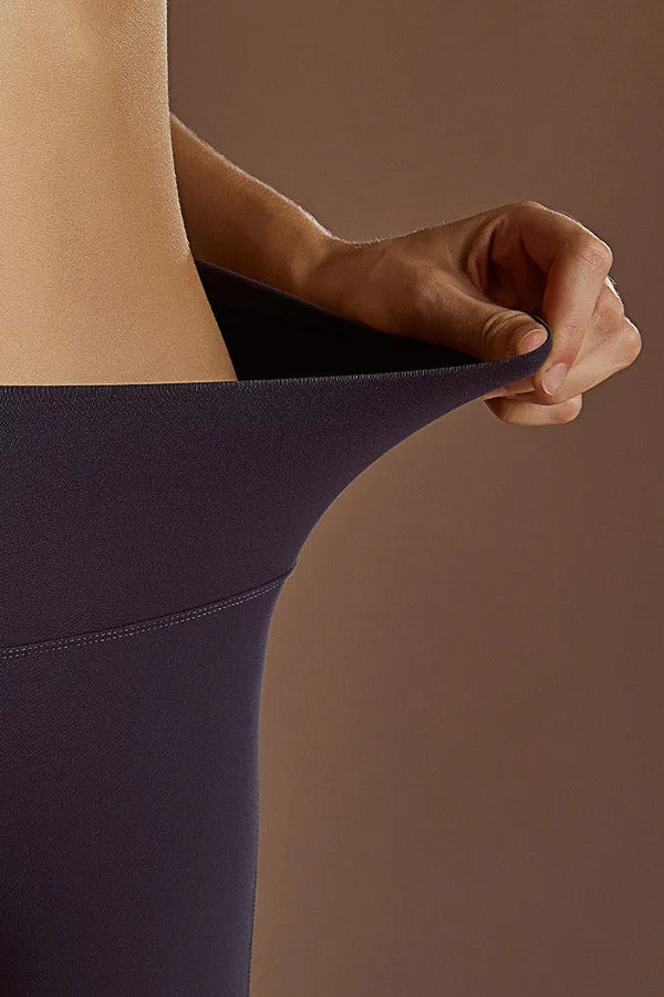 Cozy High Stretch Mesh Stitching Yoga Pants