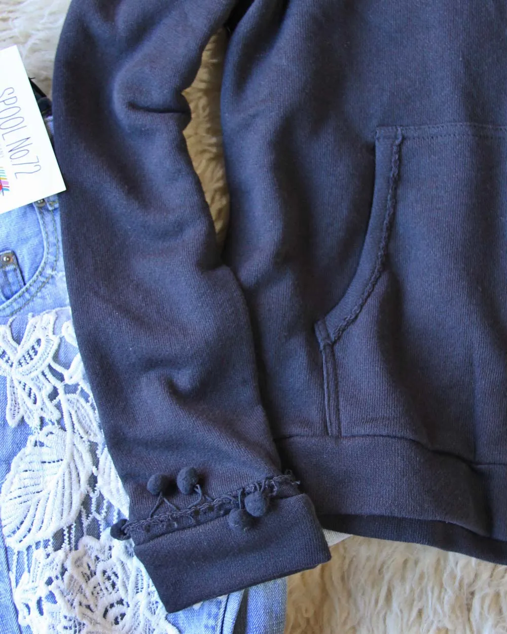 Cozy Pom Pom Hoodie