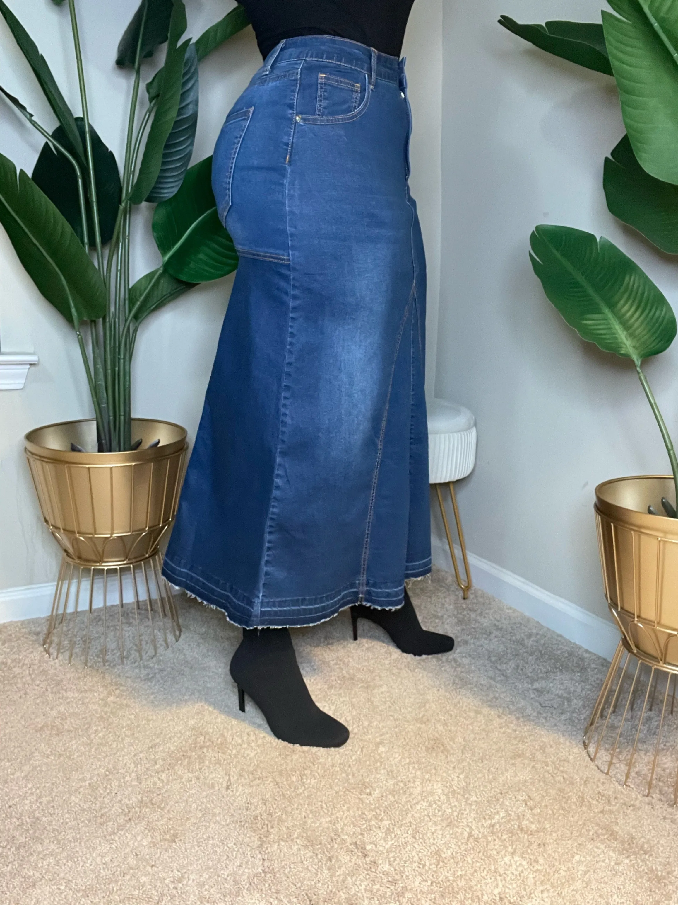 DENIM FLARE (Dark Denim)