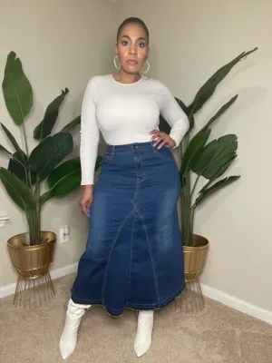 DENIM FLARE (Dark Denim)