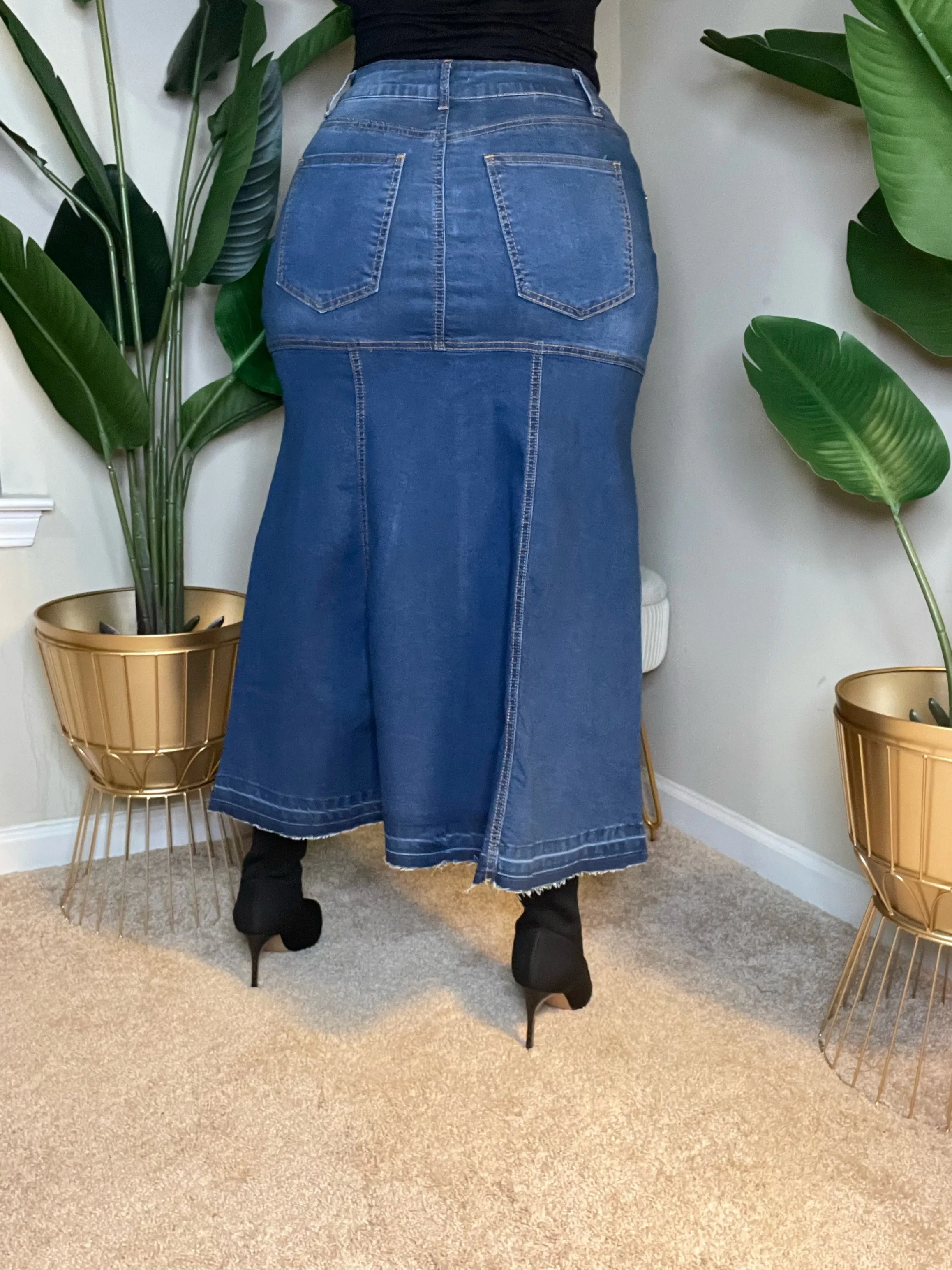 DENIM FLARE (Dark Denim)